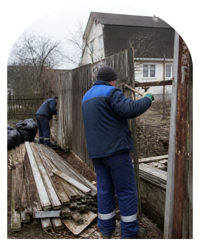Демонтаж забора в Норильске по цене от 4673 р. | Метпроект-Нрл